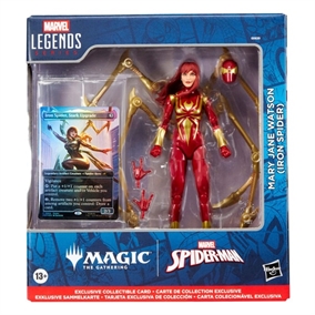 Action Figure Mary Jane Watson (Iron Spider) (plus Exclusive Foil Card) 15 cm - Marvel Legends Magic The Gathering 